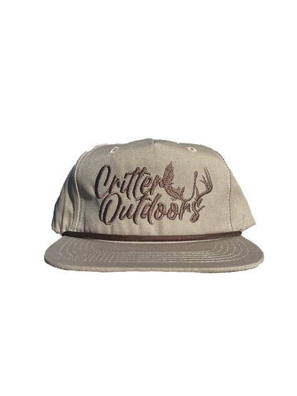 Critter Outdoors "OG Logo" Lost Goat Rope Hat - Boudin Colorway