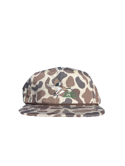 Critter Outdoors "Wigeon" Lost Goat Rope Hat -  Old School Slough Camo