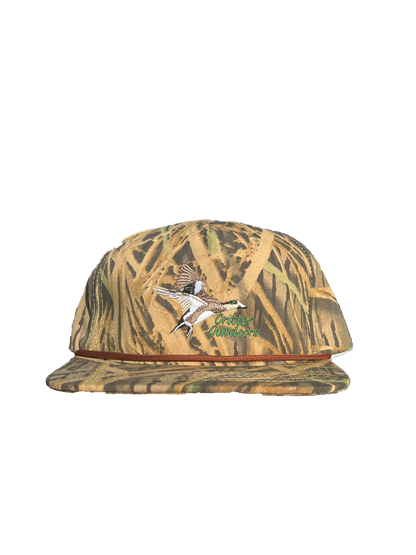 Critter Outdoors "Wigeon" Lost Goat Rope Hat - Mossy Oak Shadow Grass Camo