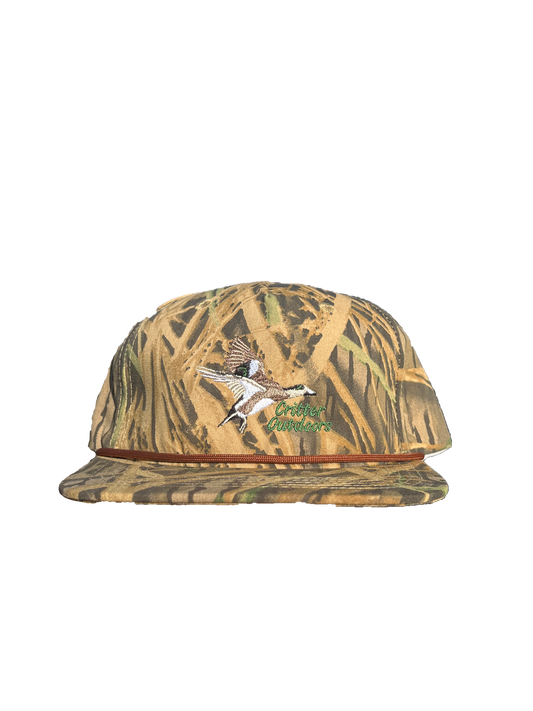 Critter Outdoors "Wigeon" Lost Goat Rope Hat - Mossy Oak Shadow Grass Camo