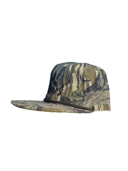 Critter Outdoors "OG Logo" Lost Goat Rope Hat - Mossy Oak Treestand Camo