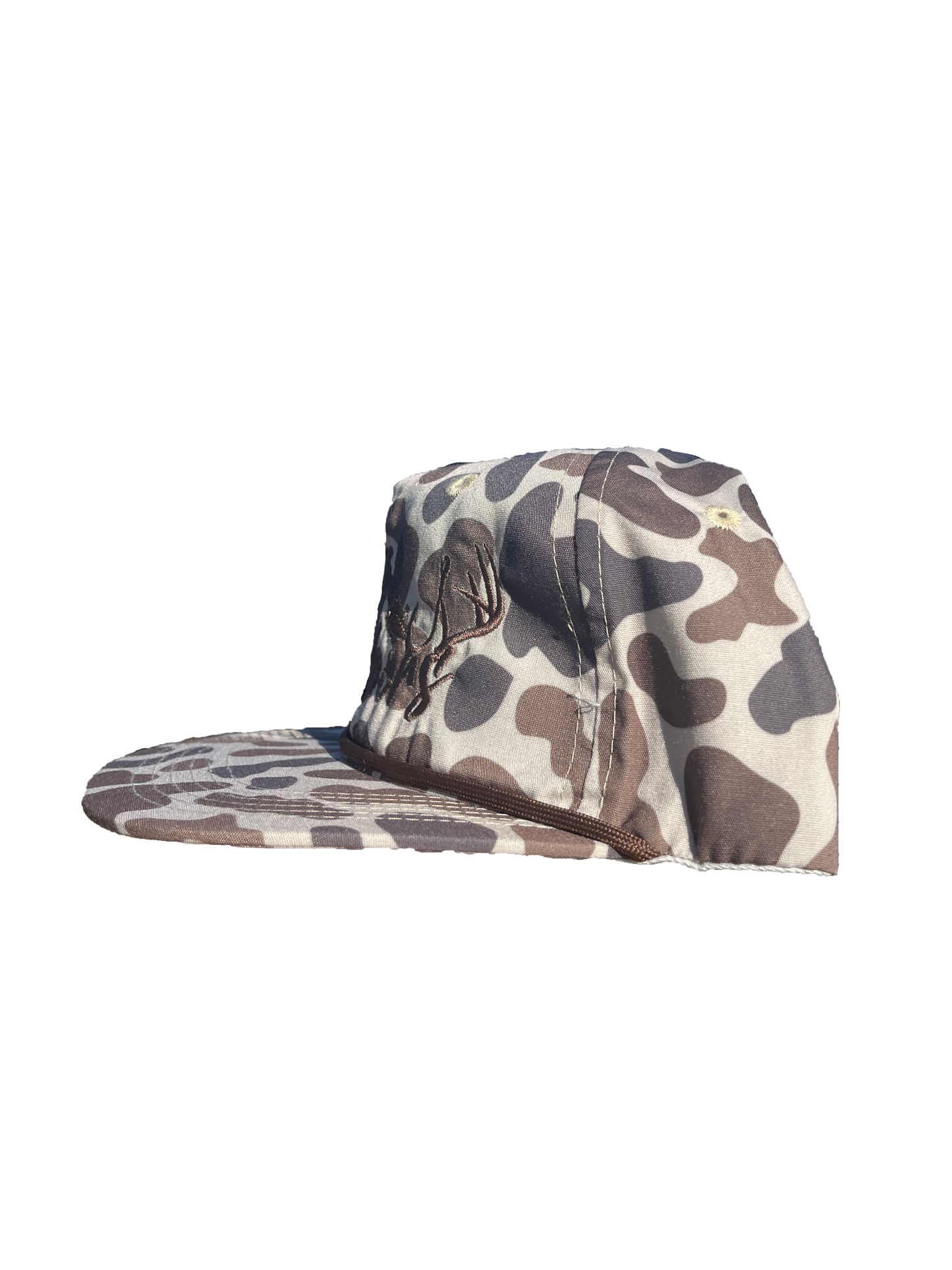 Critter Outdoors "OG Logo" Lost Goat Rope Hat - Old School Slough Camo