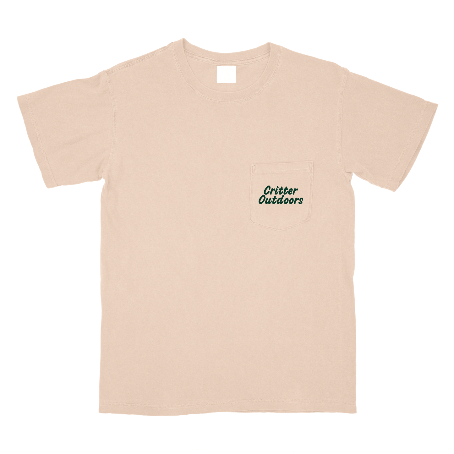 Critter Outdoors "Wigeon" Pocket Tee - Ivory